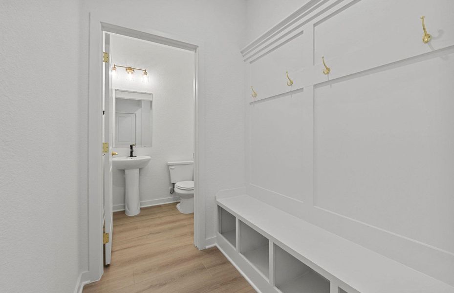 Spacious, unfurnished interior of a new home in Monarch on Main, Round Rock (Image 21).