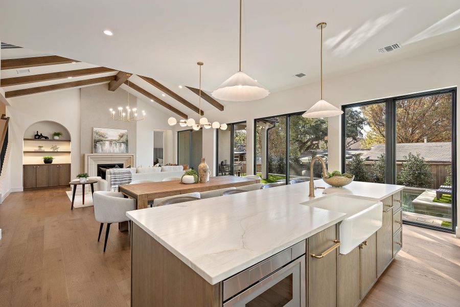 Furnished interior view inside a new home in , Austin (Image 14).