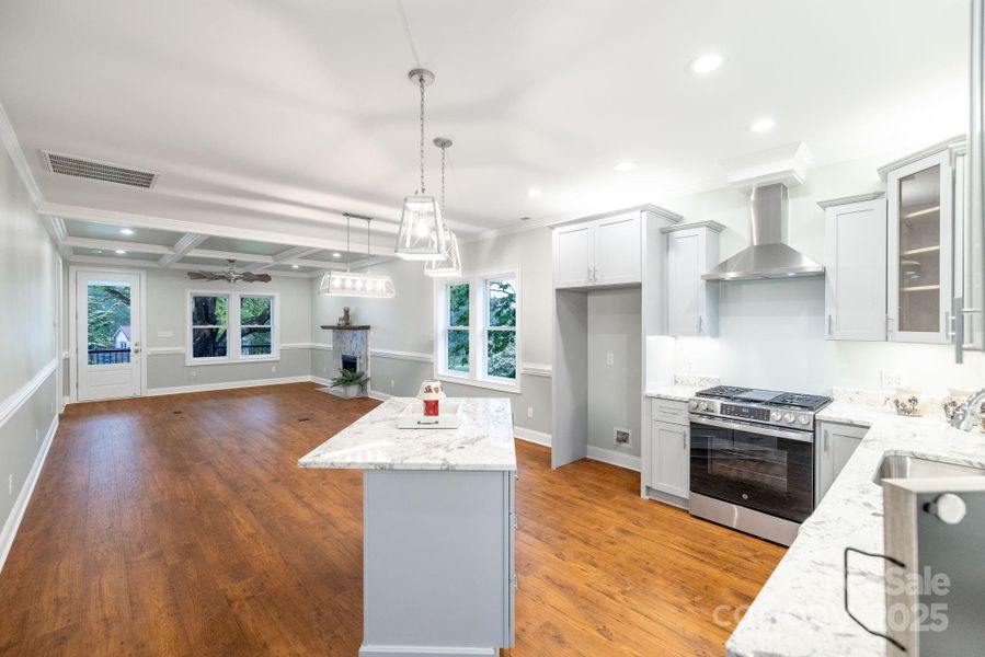 Furnished interior view inside a new home in , Sparta (Image 5).