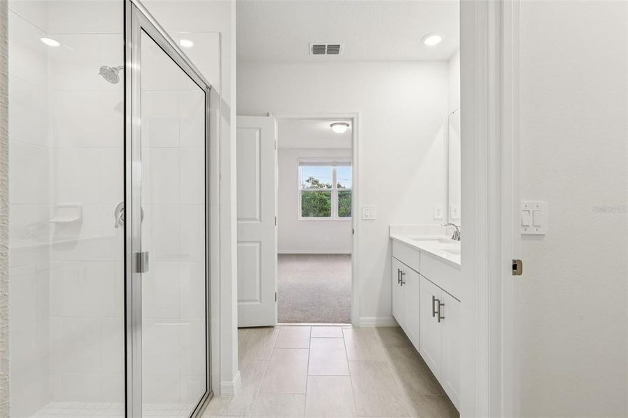 Furnished interior view inside a new home in Crosswinds - Signature Series, Haines City (Image 8).