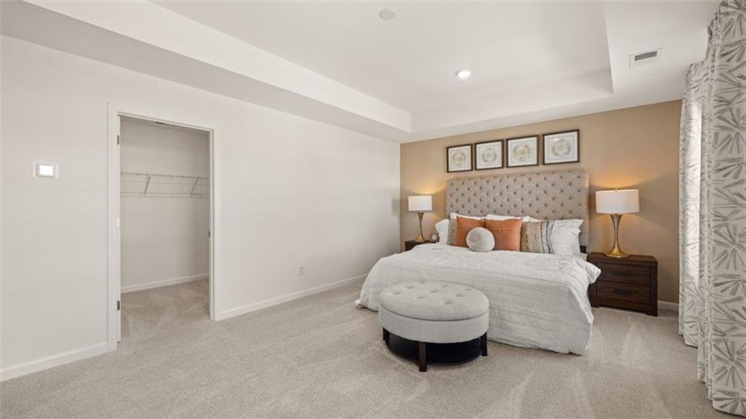 Furnished interior view inside a new home in , Stockbridge (Image 15).