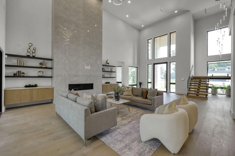 Furnished interior view inside a new home in , Montgomery (Image 19). Furnished interior view inside a new home in , Montgomery (Image 19).