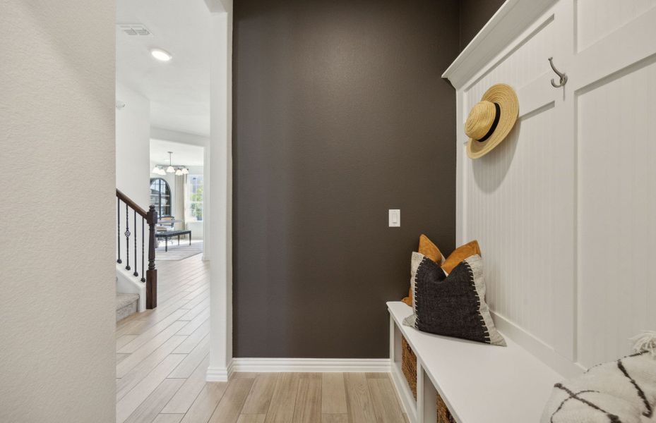 Furnished interior view inside a new home in Pecan Square, Northlake (Image 12).