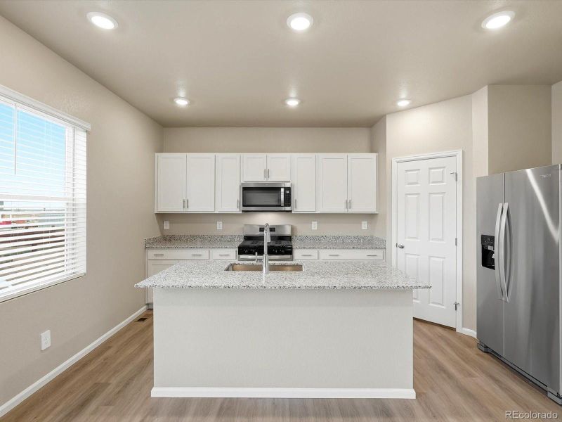 Furnished interior view inside a new home in Revere at Johnstown, Johnstown (Image 8). Furnished interior view inside a new home in Revere at Johnstown, Johnstown (Image 8).
