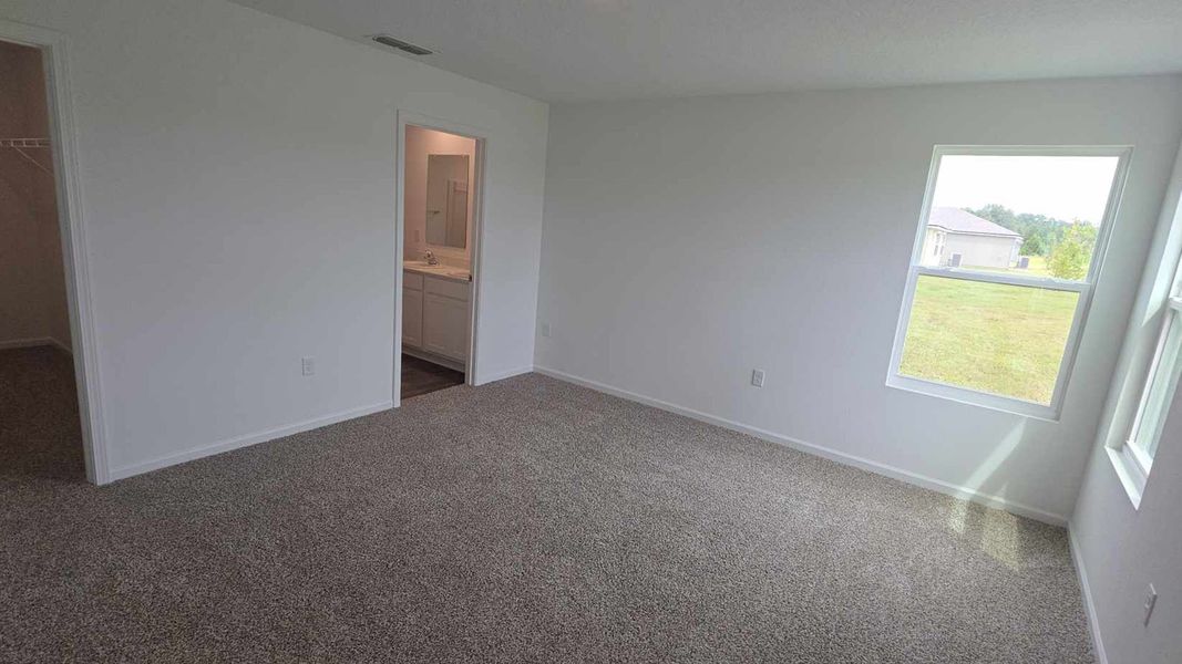 Spacious, unfurnished interior of a new home in The Arbors, Jacksonville (Image 22). Spacious, unfurnished interior of a new home in The Arbors, Jacksonville (Image 22).