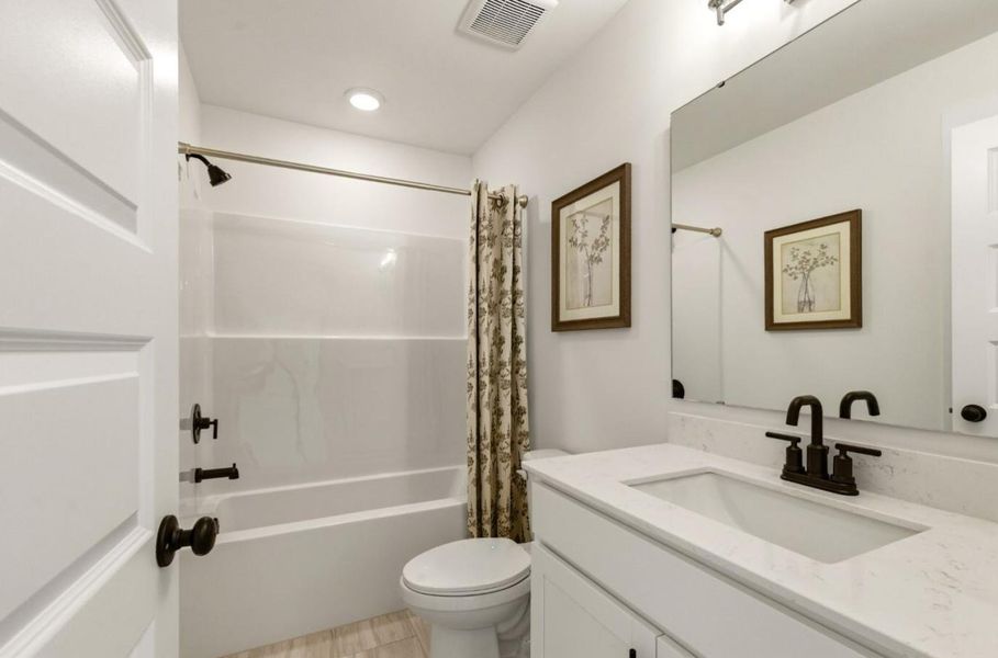 Furnished interior view inside a new home in The Groves of Berkeley, Moncks Corner (Image 11).