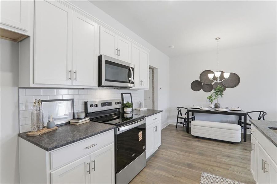 Furnished interior view inside a new home in , Cartersville (Image 20).