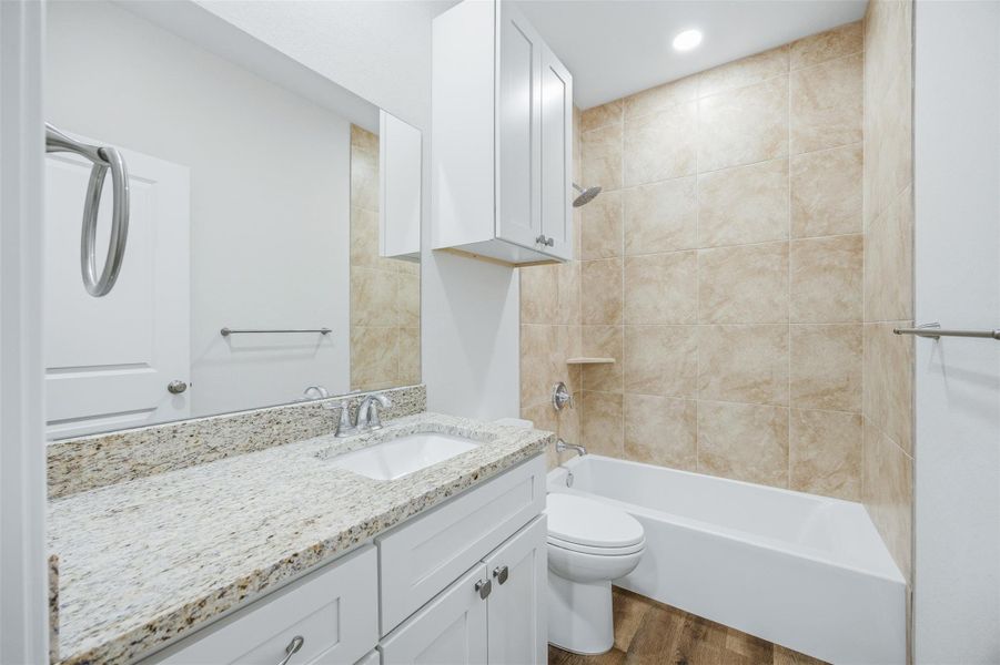 Furnished interior view inside a new home in , Nixon (Image 7).