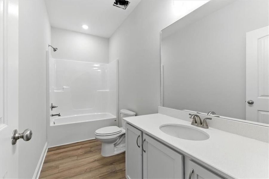 Furnished interior view inside a new home in Stratford at NatureWalk, Dallas (Image 15). Furnished interior view inside a new home in Stratford at NatureWalk, Dallas (Image 15).