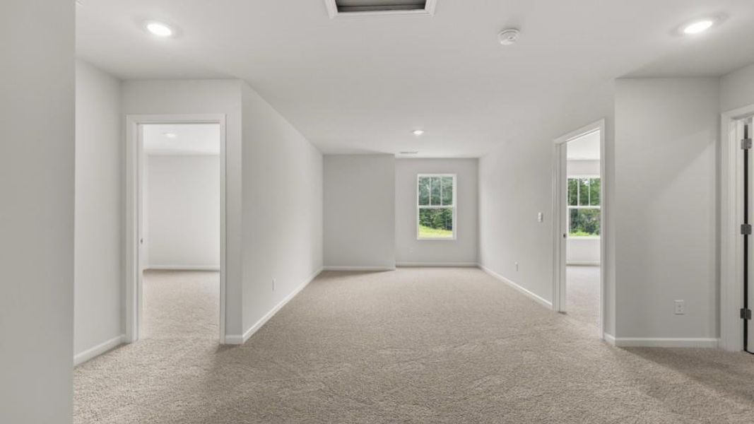 Spacious, unfurnished interior of a new home in Northwoods at Mirror Lake, Villa Rica (Image 19). Spacious, unfurnished interior of a new home in Northwoods at Mirror Lake, Villa Rica (Image 19).