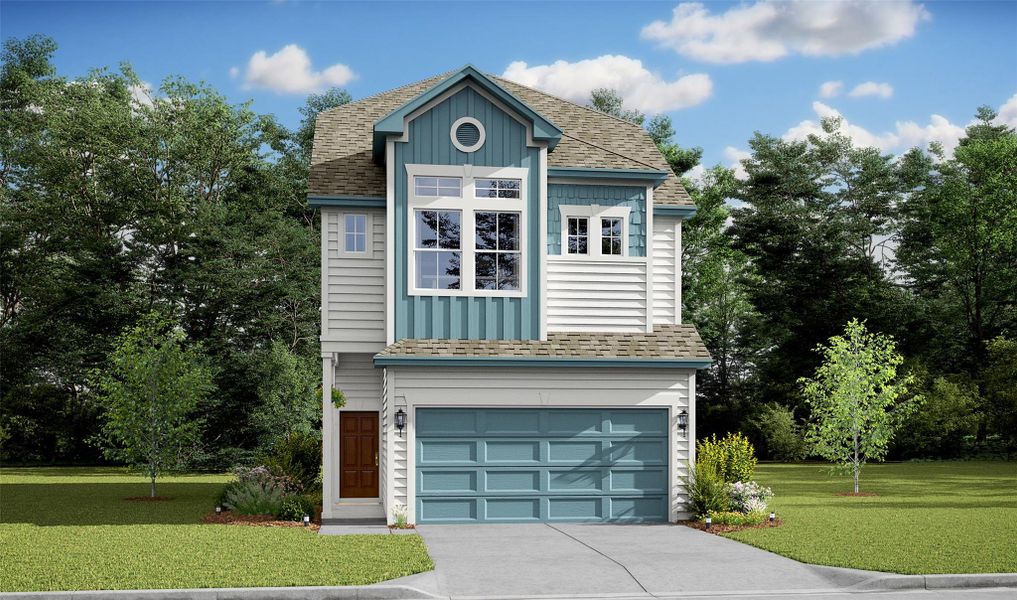 Lovely Penelope home design by K. Hovnanian Homes with elevation D in beautiful Cloverdale. (*Artist rendering used for illustration purposes only.) Lovely Penelope home design by K. Hovnanian Homes with elevation D in beautiful Cloverdale. (*Artist rendering used for illustration purposes only.)