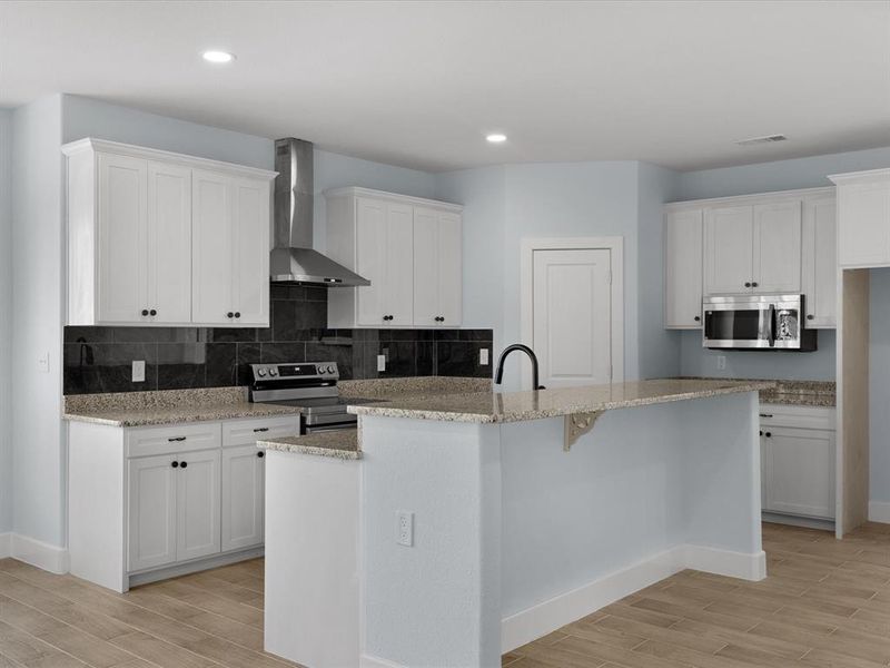 Furnished interior view inside a new home in , Springtown (Image 10).