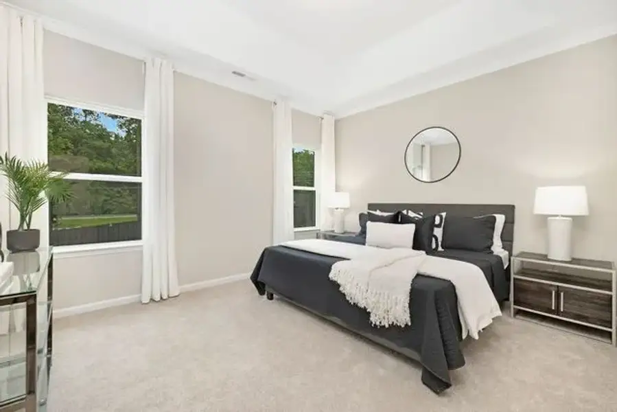Representative furnished interior of a home built from the Canterbury by True Homes in The Retreat at Reedy Fork Ranch, Greensboro (Image 22).