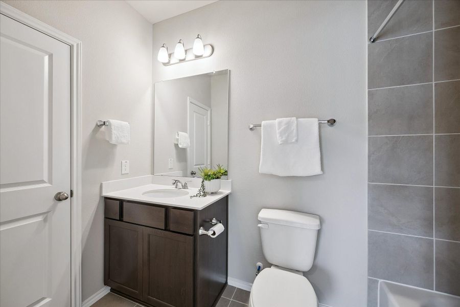 A third full bathroom.