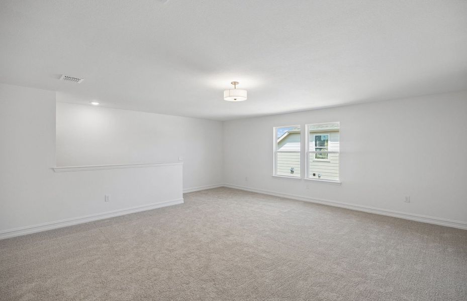 Spacious, unfurnished interior of a new home in Anna Town Square, Anna (Image 23). Spacious, unfurnished interior of a new home in Anna Town Square, Anna (Image 23).