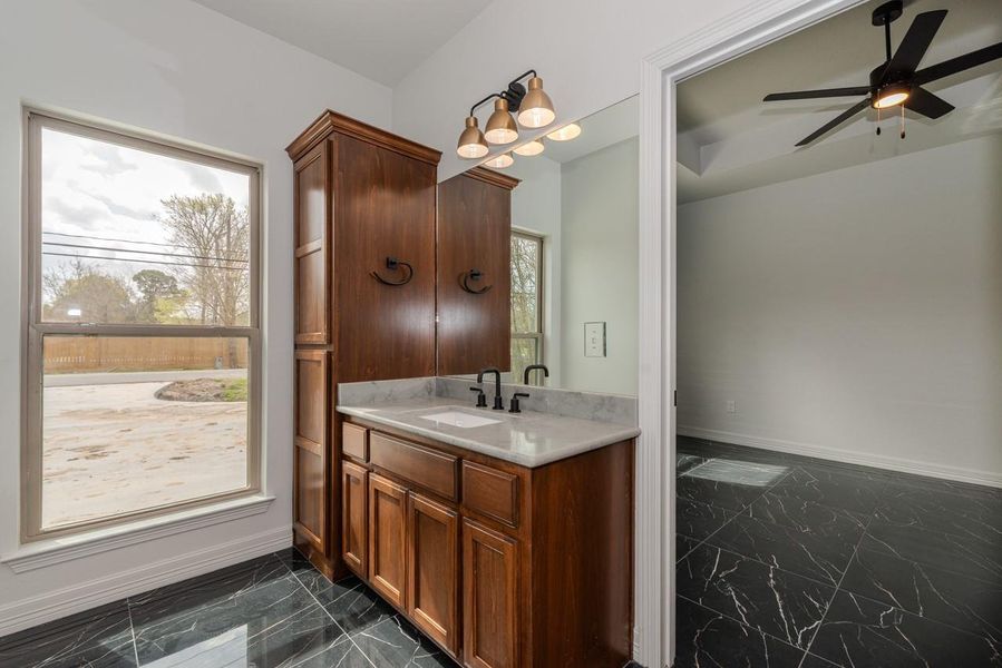 Furnished interior view inside a new home in , Beaumont (Image 19).