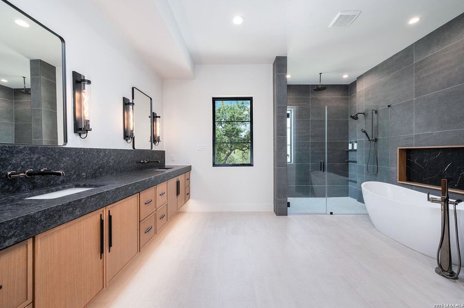 Furnished interior view inside a new home in , San Antonio (Image 12).