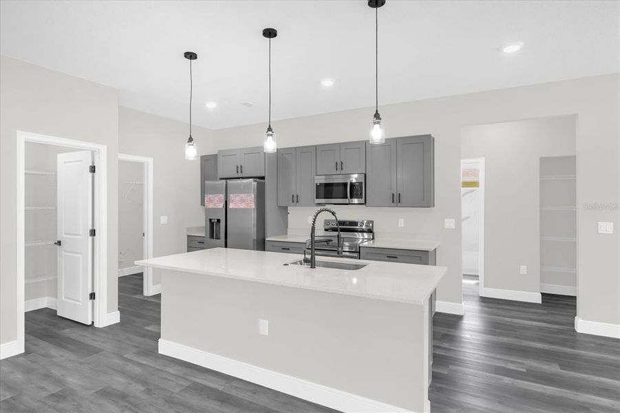 Furnished interior view inside a new home in , Ocala (Image 8).