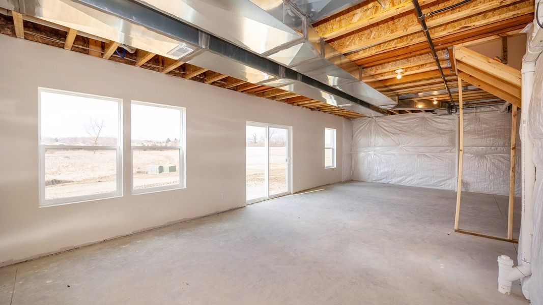 Construction in progress for homes built from the The Kettering by Norfolk Homes in Preserve at Magnolia Park, Jackson, MI (Image 62).