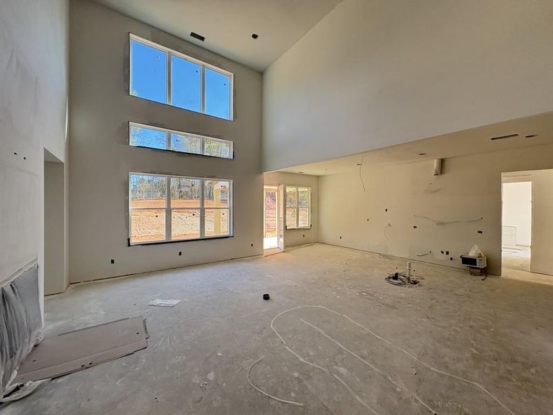 In-progress construction of a new home in Arden on Lanier, Cumming, GA (Image 33).