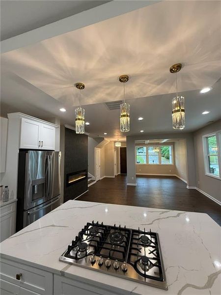 Furnished interior view inside a new home in , Marietta (Image 12). Furnished interior view inside a new home in , Marietta (Image 12).