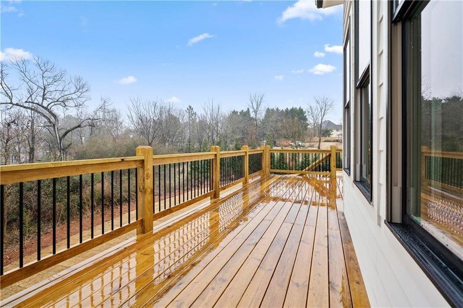 Exterior details and patio area of a home in , Marietta (Image 24).
