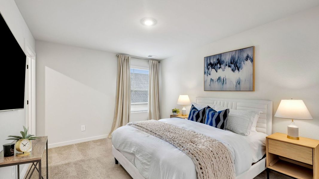 Representative furnished interior of a home built from the Embry by D.R. Horton in Harvest Point, Spring Hill (Image 14).