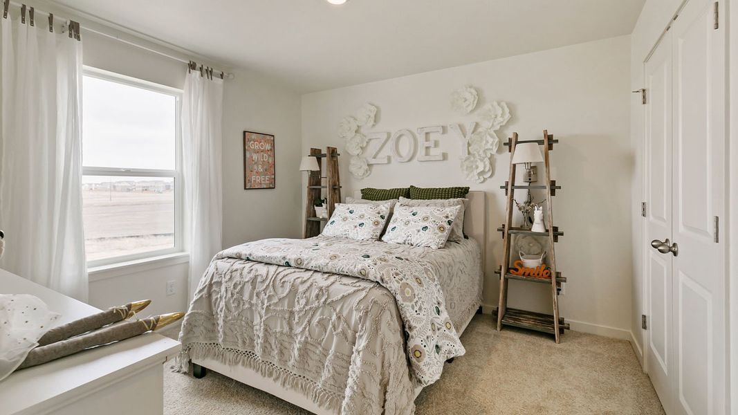 Furnished interior view inside a new home in Vista Meadows, Fort Lupton (Image 24).