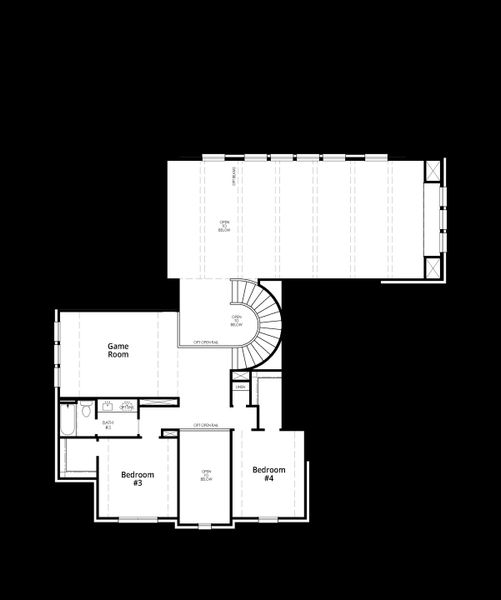 Upstairs Floor Plan