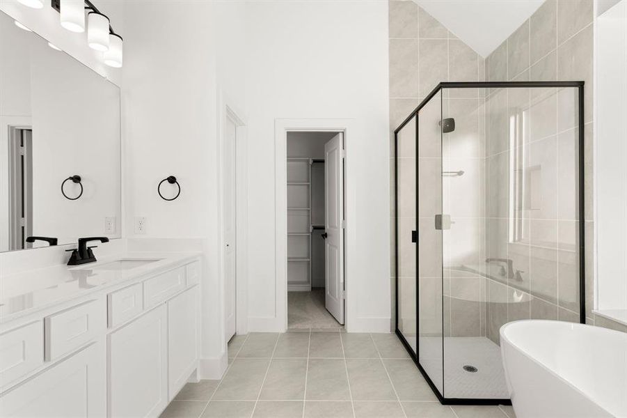 Furnished interior view inside a new home in Edgewood Creek, Celina (Image 10).