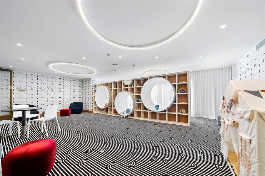 Furnished interior view inside a new home in Mr. C Residences, Miami (Image 53).