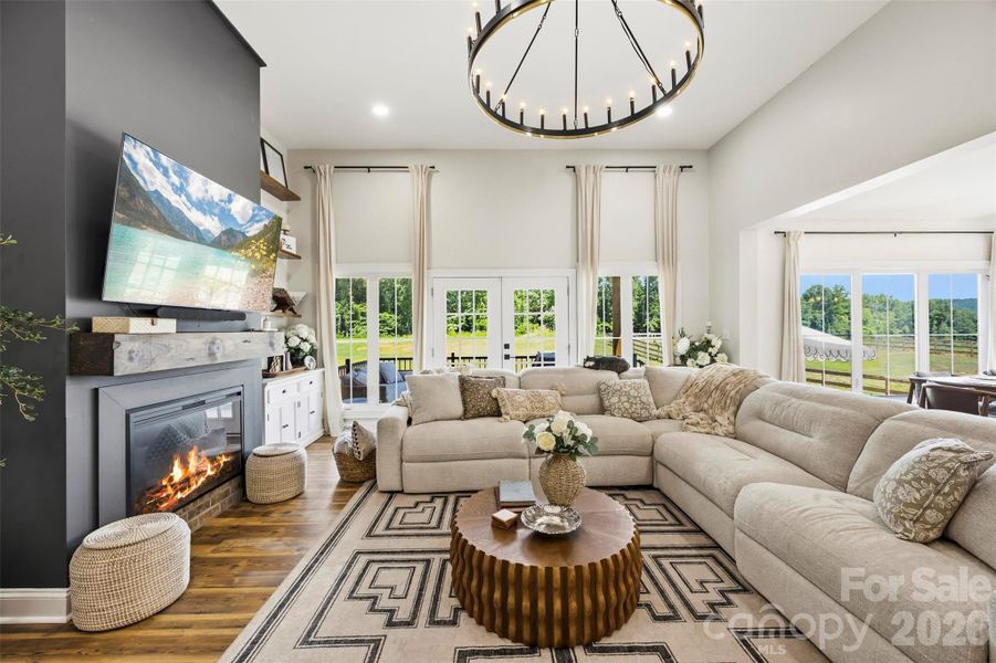 Furnished interior view inside a new home in , Kings Mountain (Image 5).