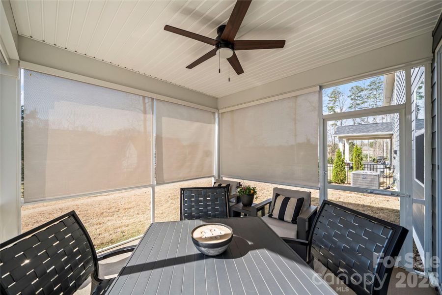 Exterior details and patio area of a home in Roseshire Chase, Huntersville (Image 26). Exterior details and patio area of a home in Roseshire Chase, Huntersville (Image 26).