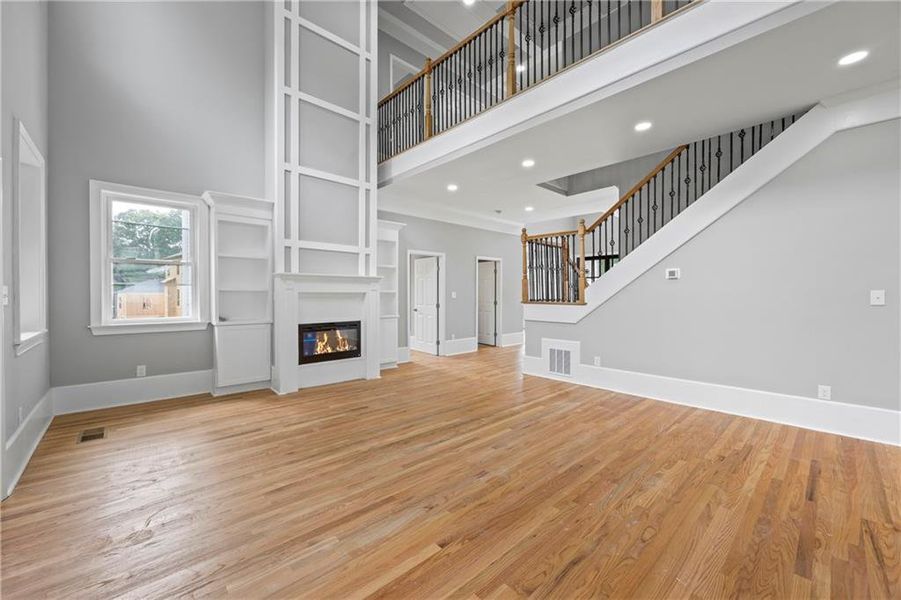 Furnished interior view inside a new home in , Fairburn (Image 7).
