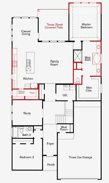 1st Floorplan - Representative Photo 1st Floorplan - Representative Photo