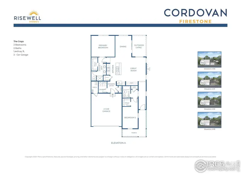 2D floor plan layout of this home in , Longmont, CO (Image 2). 2D floor plan layout of this home in , Longmont, CO (Image 2).