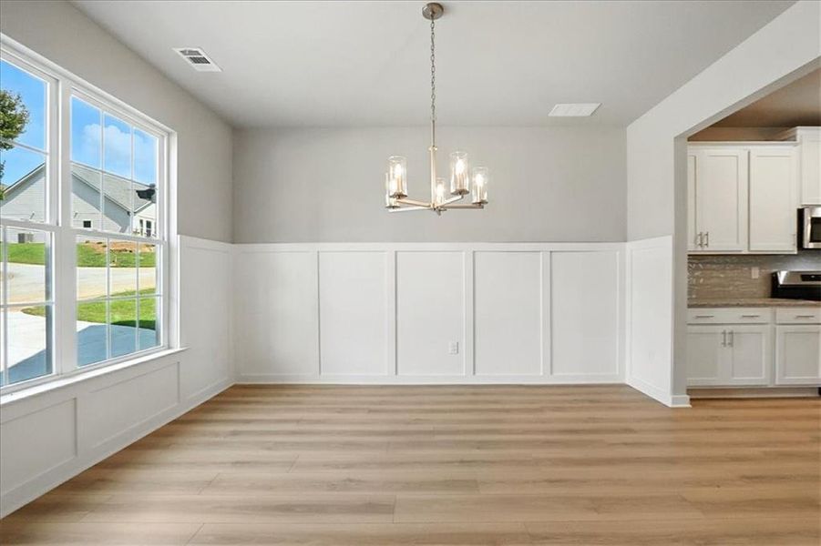 Spacious, unfurnished interior of a new home in Traditions of Braselton, Jefferson (Image 31).