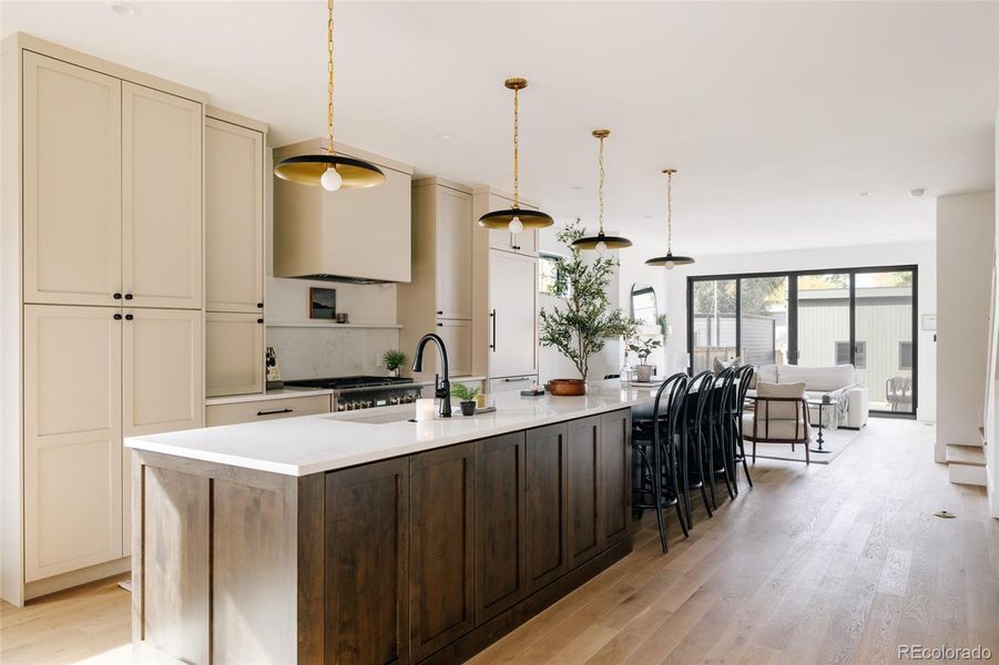 Furnished interior view inside a new home in , Denver (Image 12). Furnished interior view inside a new home in , Denver (Image 12).