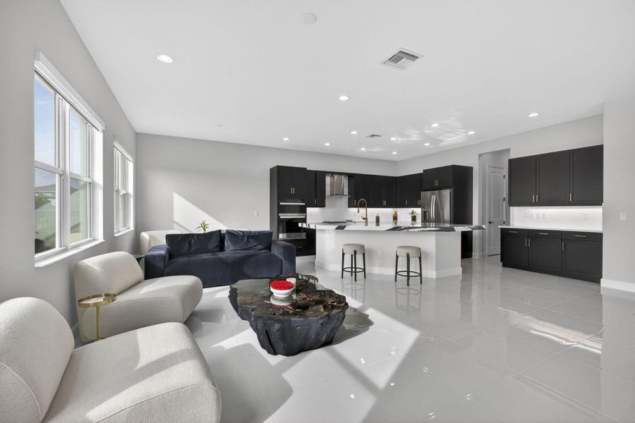 Furnished interior view inside a new home in , Westlake (Image 7).