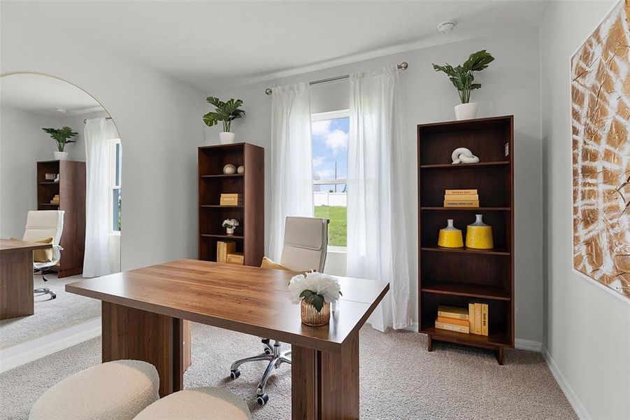 Furnished interior view inside a new home in , Lakeland (Image 15).