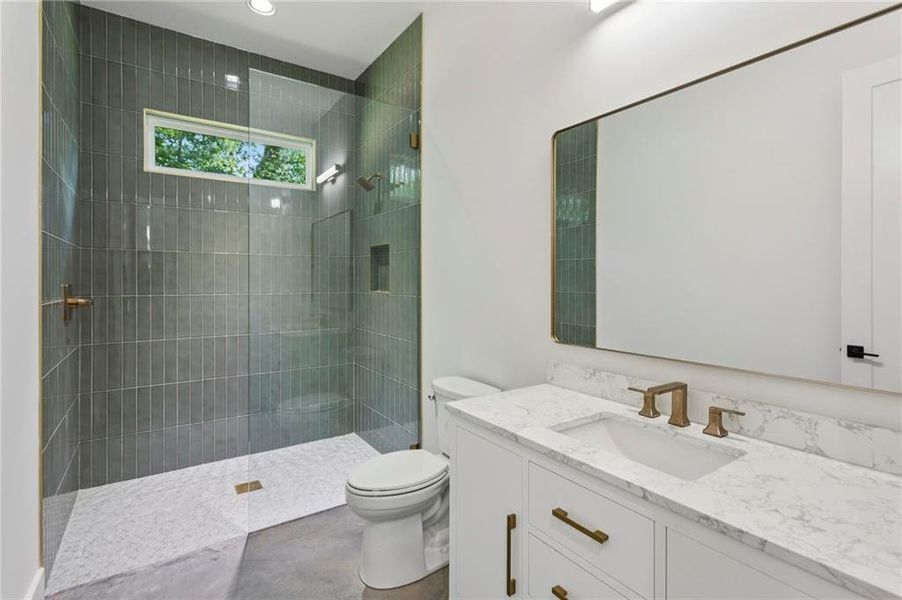 Furnished interior view inside a new home in , Marietta (Image 8).