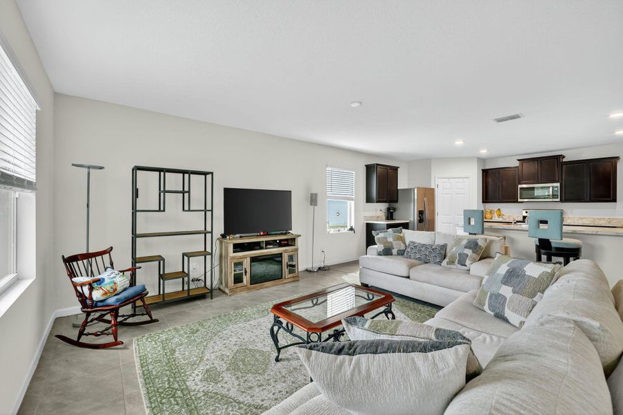 Furnished interior view inside a new home in , Port St. Lucie (Image 17).