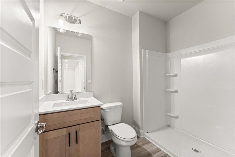 Furnished interior view inside a new home in Magnolia Villas, Cornelia (Image 14).