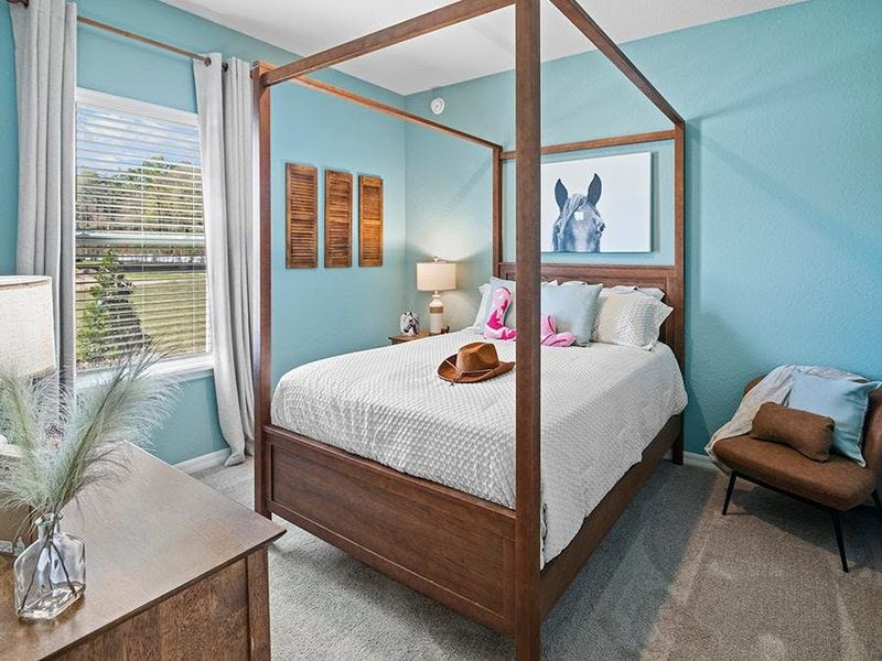 Secondary bedrooms provide space for everyone in your household - Summerlyn II by Highland Homes