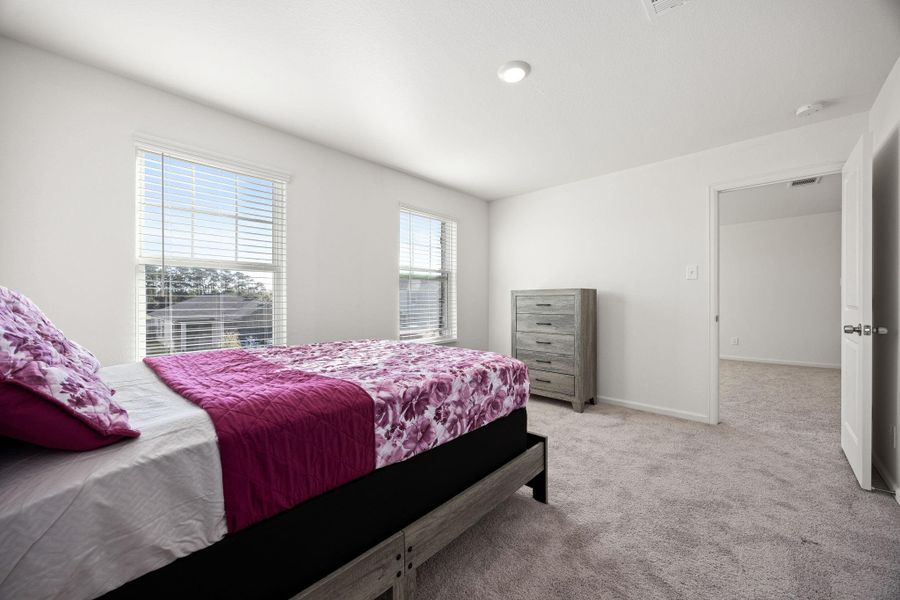 Furnished interior view inside a new home in , Houston (Image 33). Furnished interior view inside a new home in , Houston (Image 33).