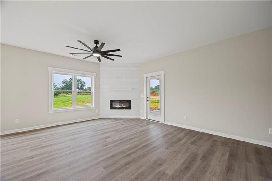Spacious, unfurnished interior of a new home in , Toccoa (Image 32).