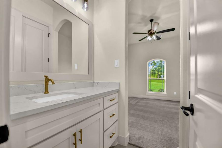 Furnished interior view inside a new home in , Decatur (Image 20).