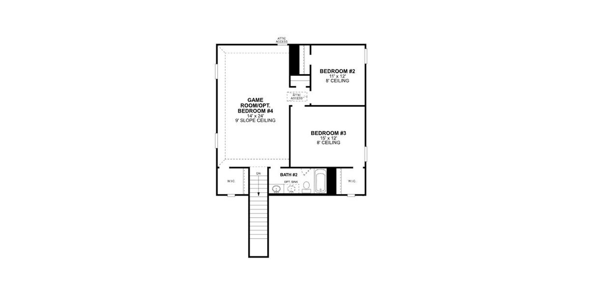 2D floor plan layout of this home in ValleyBrooke, Mesquite, TX (Image 3). 2D floor plan layout of this home in ValleyBrooke, Mesquite, TX (Image 3).