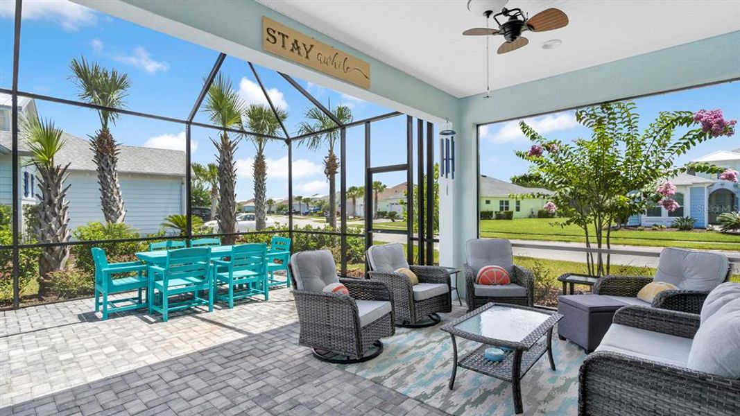 Exterior details and patio area of a home in , Daytona Beach (Image 20). Exterior details and patio area of a home in , Daytona Beach (Image 20).