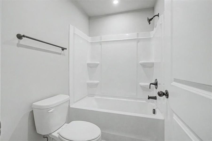 Furnished interior view inside a new home in Sawmill Creek, Austell (Image 10).